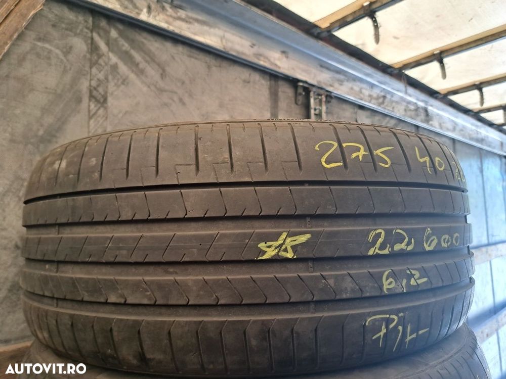 2 anvelope 275/40 R22 Pirelli BMW cu profil 6.2 mm - 3