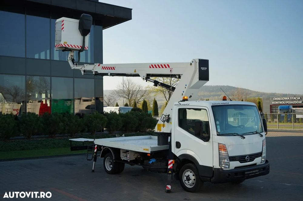 Nissan CABSTAR / ELEVATOR DE 20 DE METRI / GSR E200TE4 / DUBLU / CAPACITATE DE RIDICARE - 200 kg / 4 STABILIZATOARE / - 3
