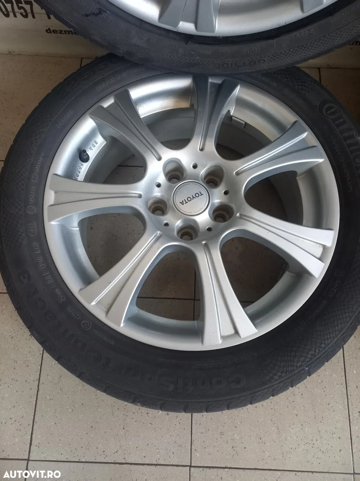 Set Jante Aluminiu R17 Toyota Avensis Corolla Corolla Verso Etc. 5x114.3 Hyundai Tucson Kia Etc. 225/50R17 - 9