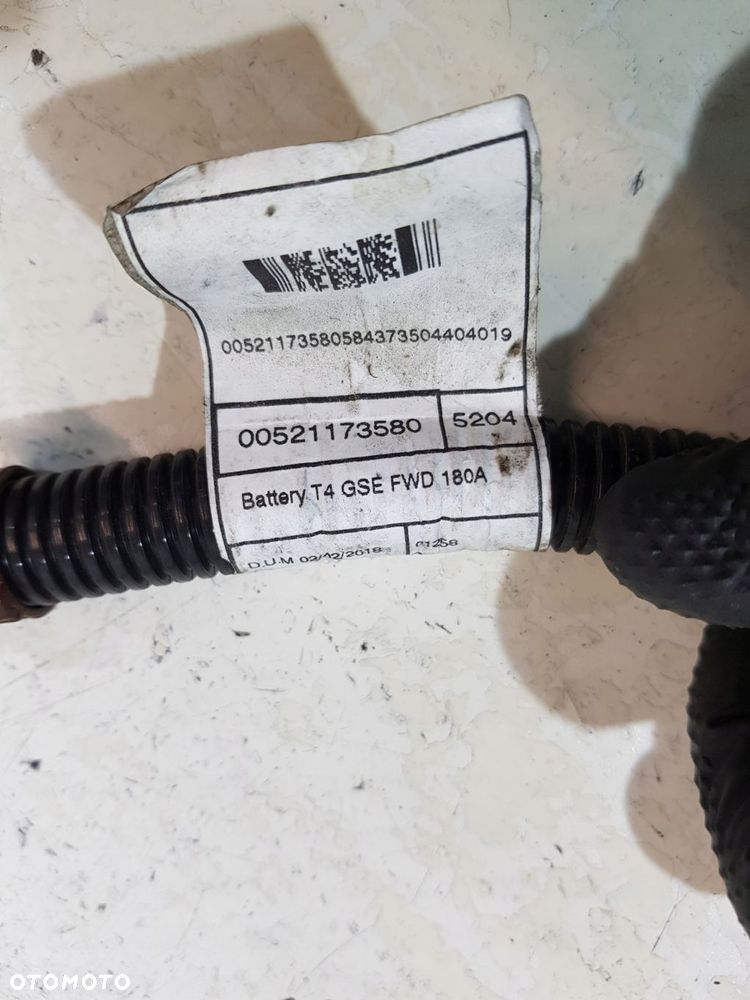 przewód akumulatora 00521173580 jeep renegade 1.3b eur - 5