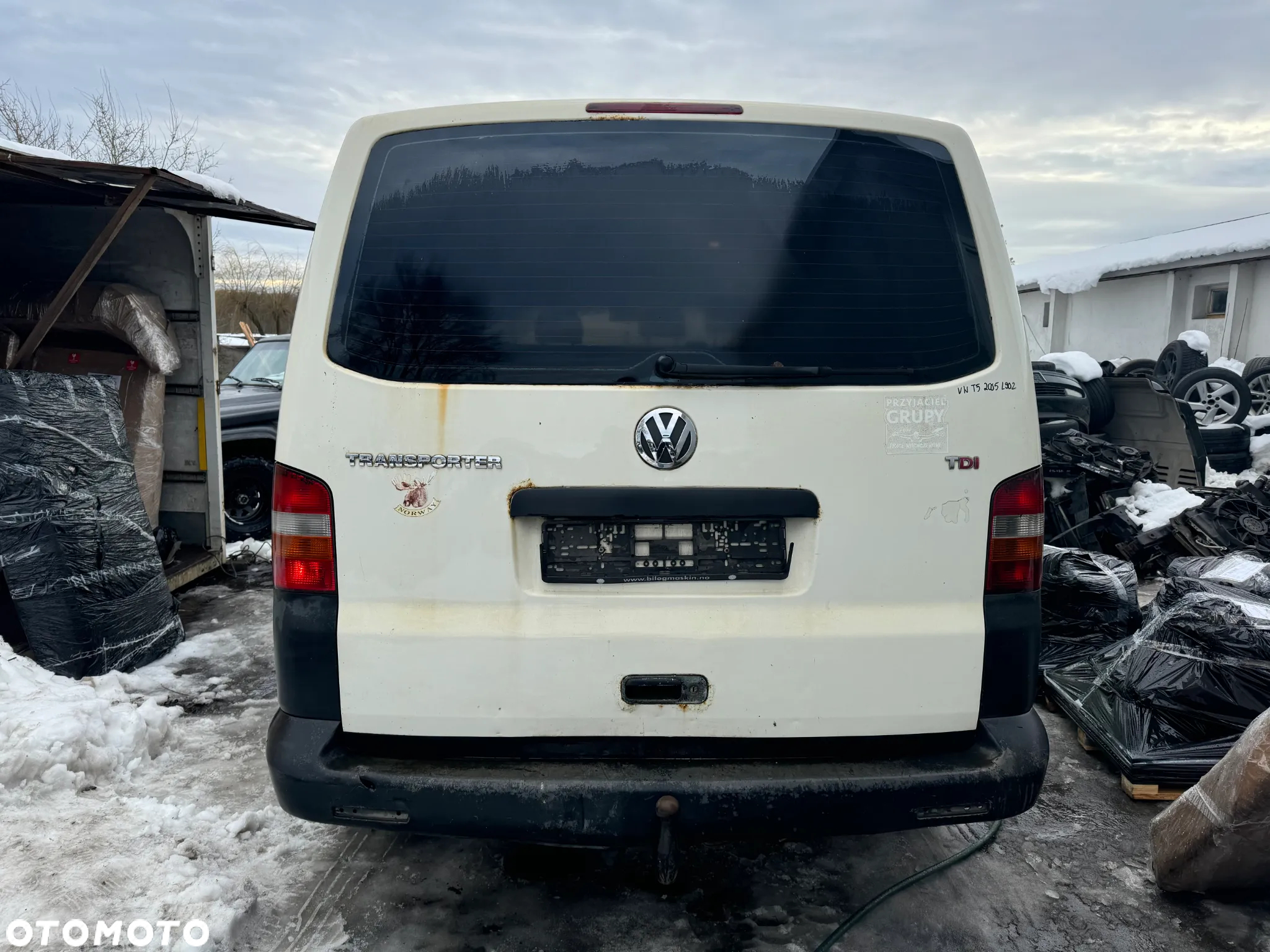VW T5 ZDERZAK PRZÓD PRZEDNI - 11