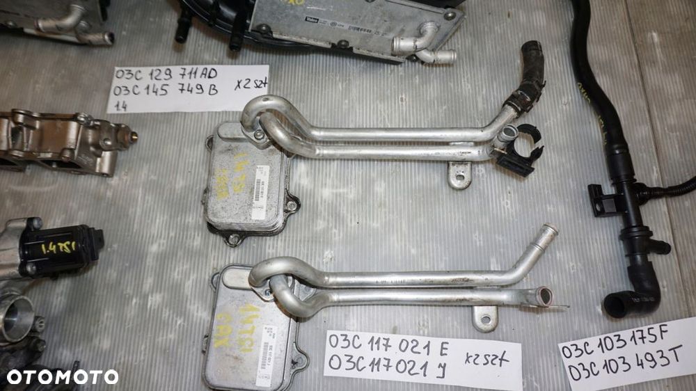 RURA WĄŻ WODY TURBINY VW GOLF V VI 1.4 TSI - 9