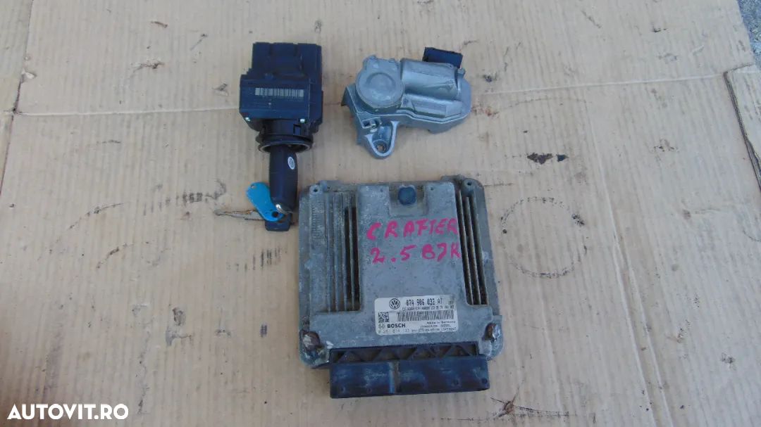 Kit pornire VW Crafter 2.5 ecu cip imobilizator dezmembrez - 1