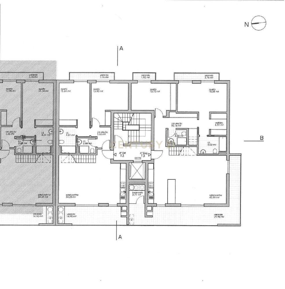 T2+1 e Rooftop em Obra Nova no Montijo - Grande imagem: 4/4