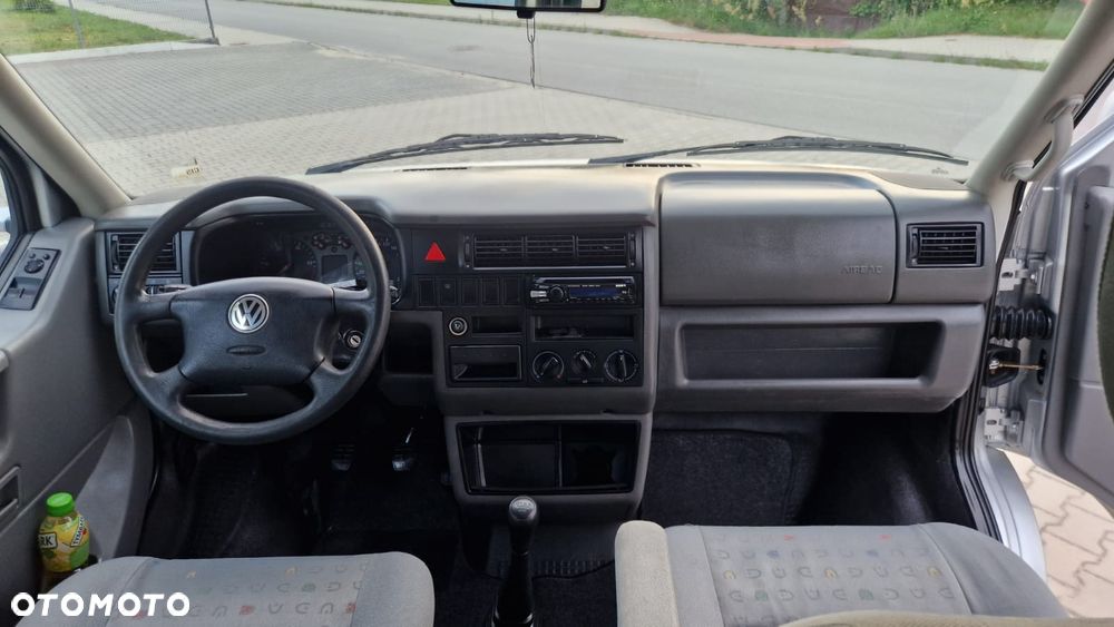 Volkswagen TRANSPORTER T4 Elektryka Tempomat Dubel Kabina Brygadówka Rury Hak - 16