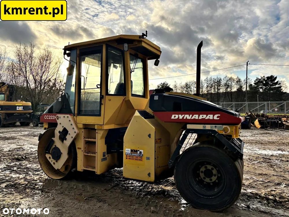 Dynapac CC222CHF WALEC GUMA-STAL 2006R. | BOMAG BW 90 BW 174 151 180 BW 28 CAT CB 535 HAMM DV 90 GRW 15 HD 140 DV 80 70 - 18