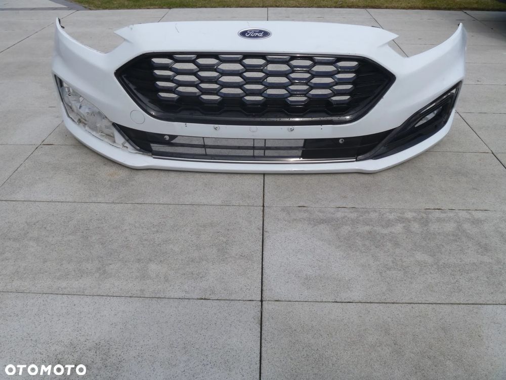 FORD MONDEO MK5 LIFT ST LINE ZDERZAK PRZEDNI ATRAPA KRATKI  ORYGINAŁ - 1