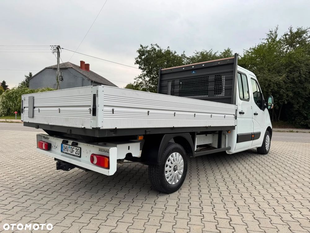 Renault MASTER L3 Klima Elektryka Doka 7os. Hak Brygadówka Serwis - 4
