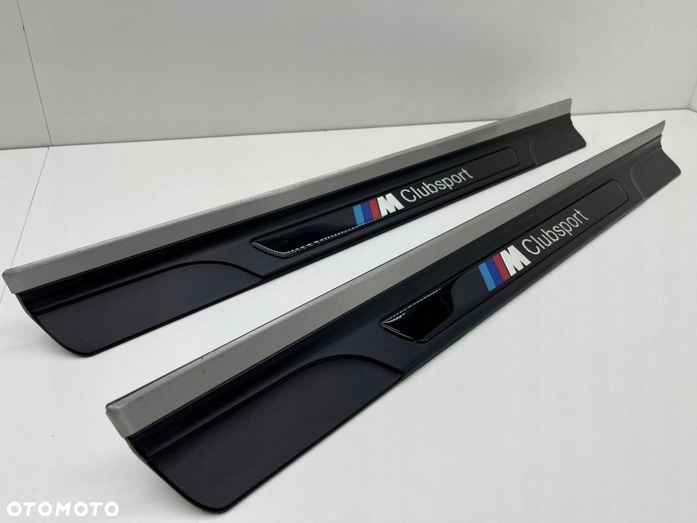 BMW 3 E46 COUPE LISTWY NAKŁADKI PROGOWE M-PAKIET CLUBSPORT KOMPLET 8204113 - 1