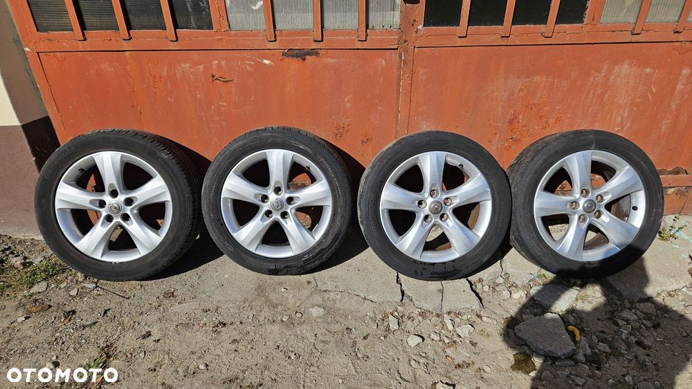 Alufelgi 5x115 opony lato letnie 225/50/17 opel astra j IV 4 superStan - 1
