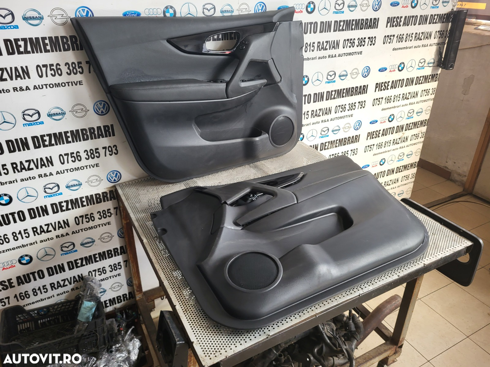 Fata Interioara Tapiterie Usa Fata Spate Nissan Qashqai J11 An 2013-2014-2015-2016-2017-2018-2019-2 - 2