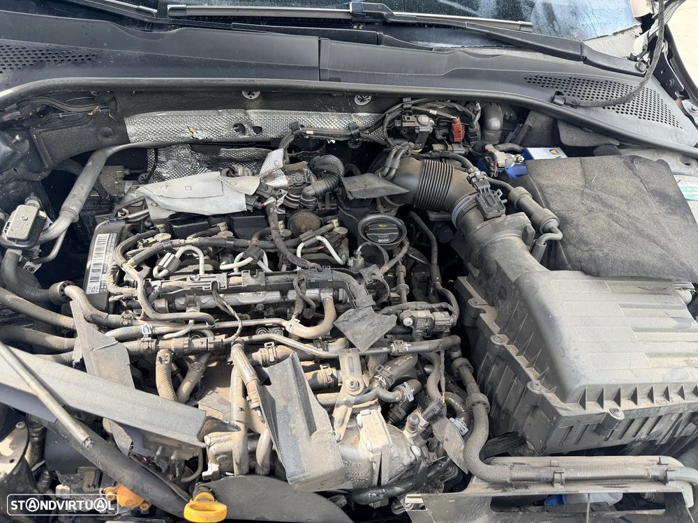 VW GOLF VII VARIANT 1.6 TDI DE 2016 MOTOR CXX EM CENTRO DE ABATE (FIM DE VIDA) - 4