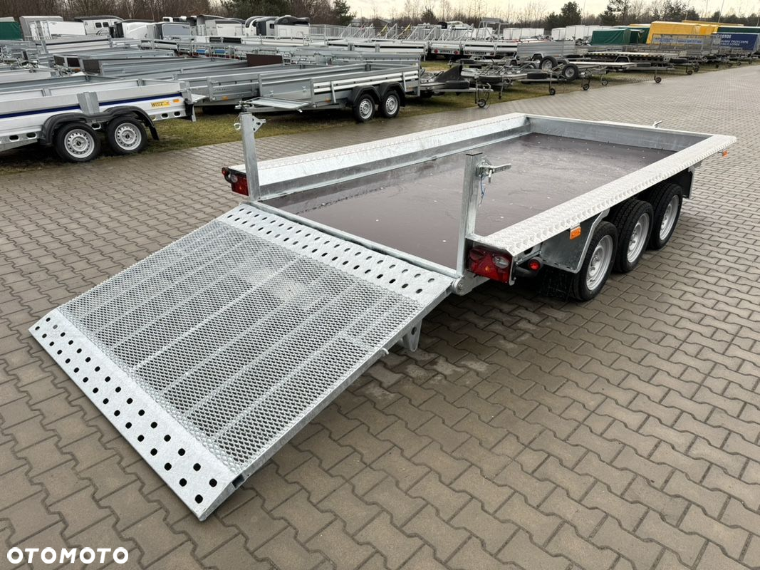 Wiola B3540 MAX - 400 x 170 cm | 2546kg ładowności | trap stalowy | 3-osiowa budowlanka - 22