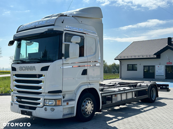 Scania G360 / BDF / DO ZABUDOWY / EURO 6 / KLIMA POSTOJOWA / AUTOMAT / SPROWADZONA