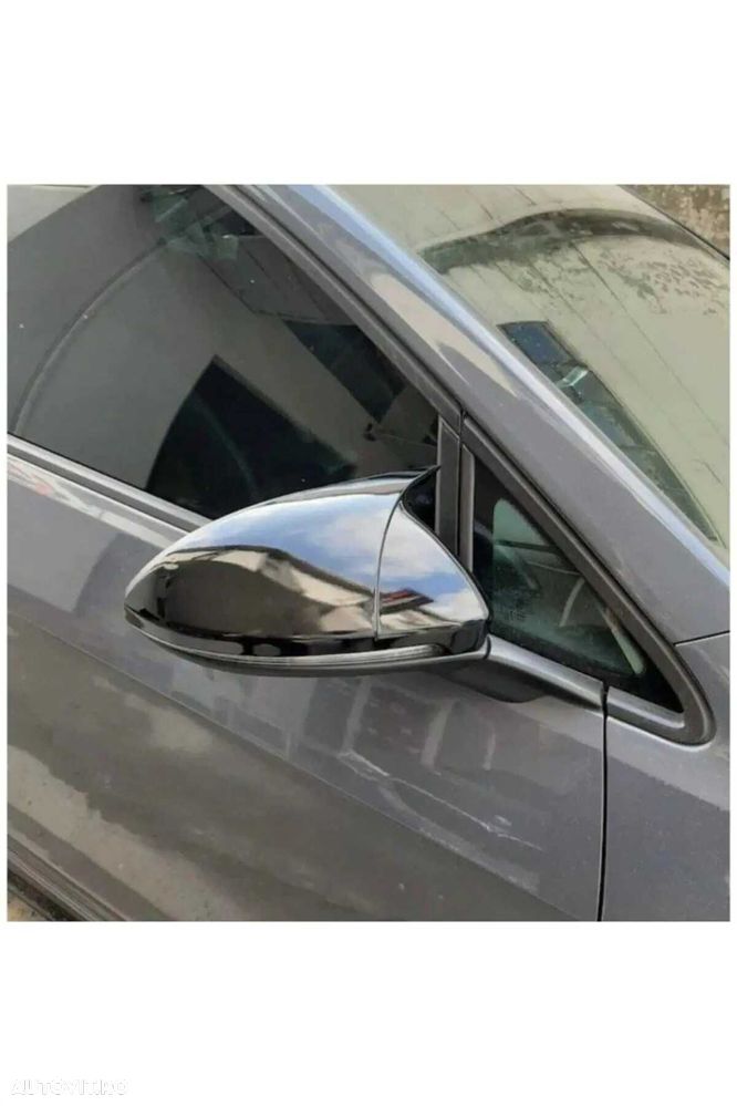 Set Capace Oglinzi Oglinda Batman Volkswagen Golf 8, M Style, Negru Lucios - 4