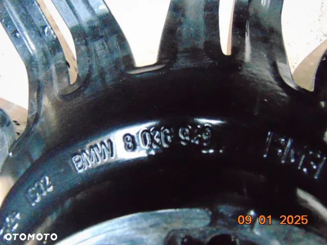 BMW 5 E61 E60 aluFELGa 19 M PAKIET 9,5 et32 is32 styl wzór 172 SPIDER 8036949 ORYGINAŁ uszkodzona - 8