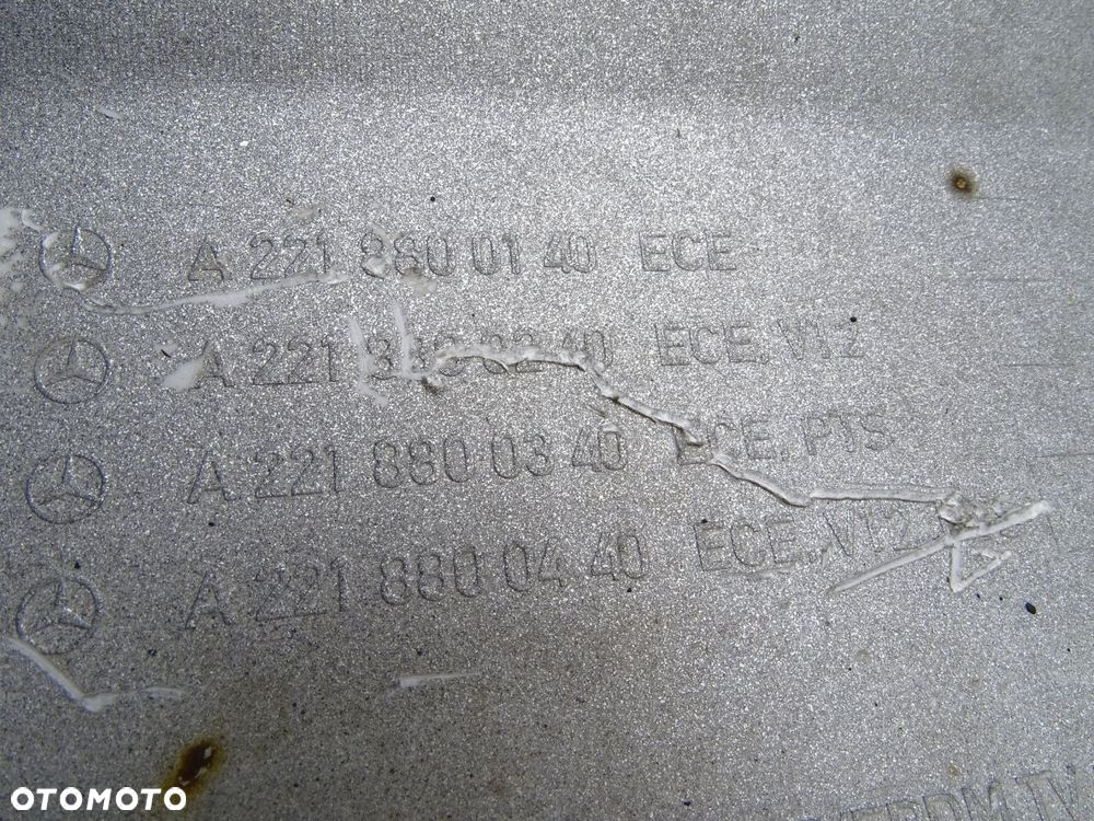 Zderzak tył tylny 775 pdc a2218800140 mercedes s320 w221 - 6