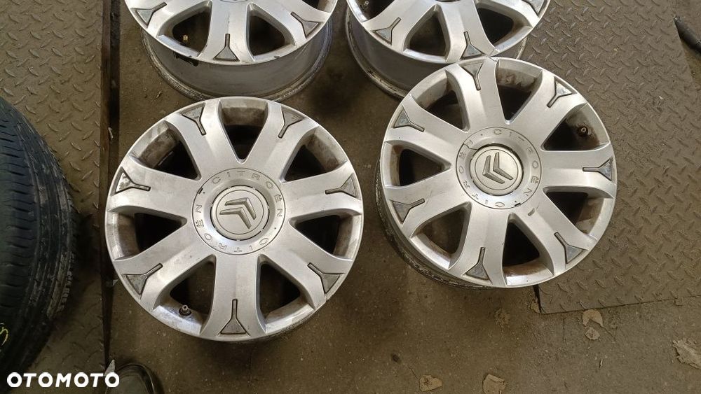 4x108 16 citroen oryginał OEM  mocne felgi aluminiowe - 2