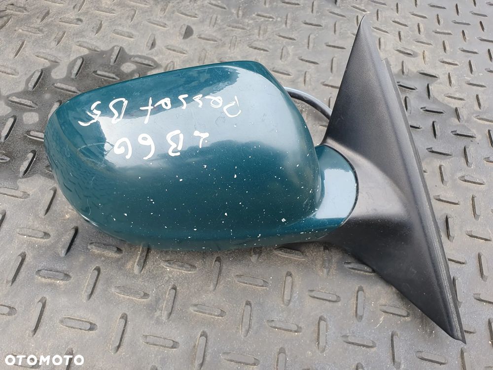 VW PASSAT B5 LUSTERKO PRAWE ELEKTRYCZNE 5PIN E1020514 LB6G - 1