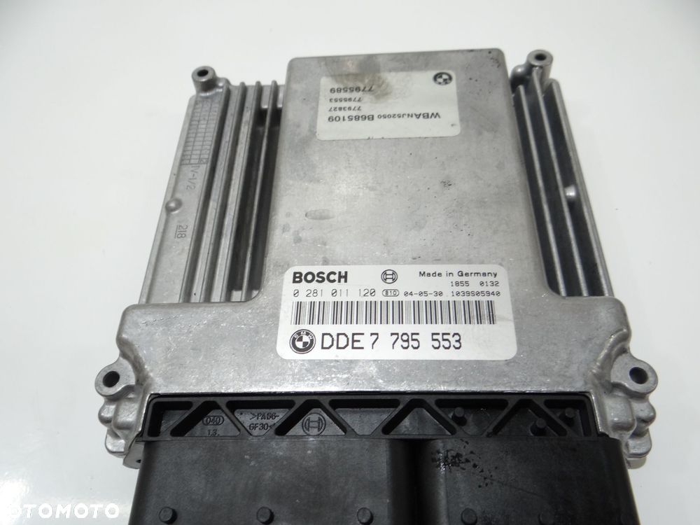 KOMPUTER STEROWNIK SILNIKA BMW E60 E61 256D2 AUTOMAT 7795553 (4647556) - 2