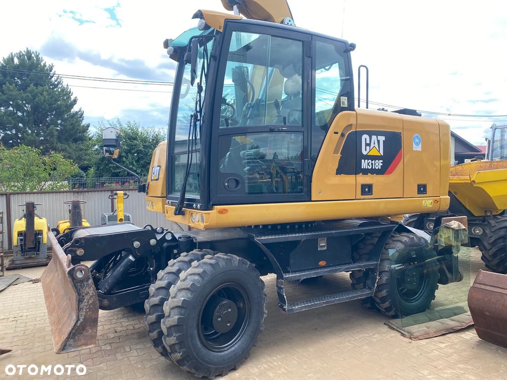 Caterpillar CAT M318F, 2018 ROK, PODPORY + PŁUG, DŁUŻSZY ZASIĘG, - 2