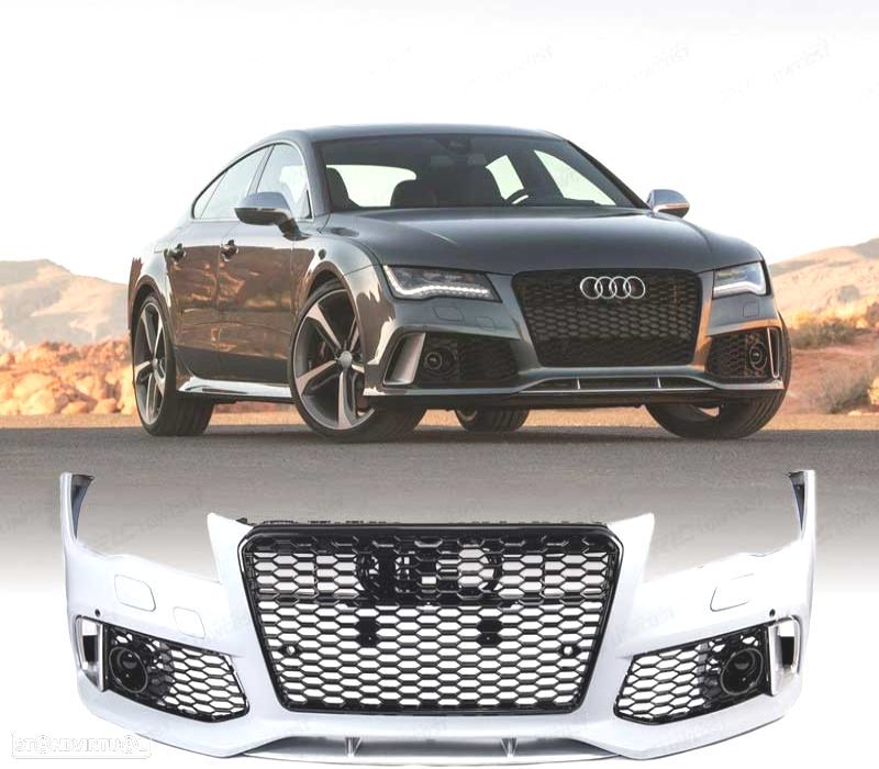 PARA-CHOQUES FRONTAL AUDI A7 10-14 LOOK RS7 PDC - 1