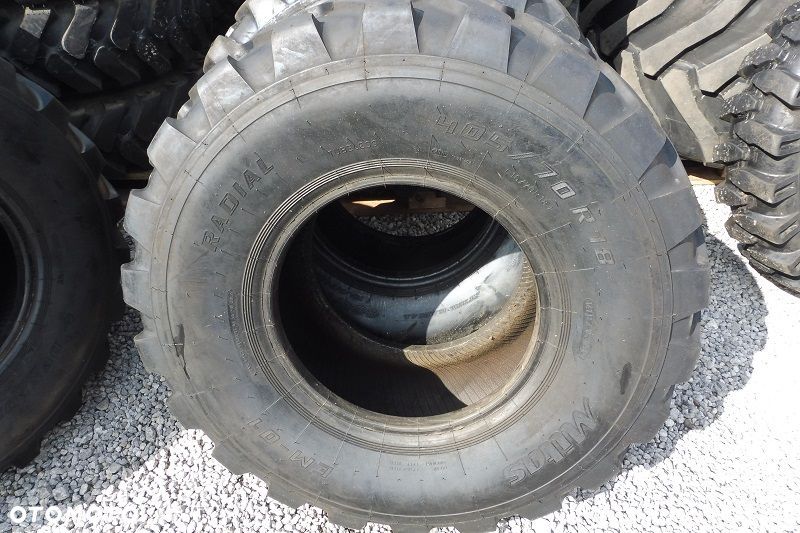 Opony do ładowarki 405/70 R18 Prawie nowe dunlop mitas - 5