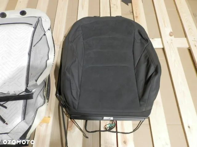 FOTEL FOTELE SIEDZISKO OPARCIE PRZEDNIE PRAWE SKÓRA ALCANTARA POSZYCIE TAPICERKA TITANSCHWARZ KWW VOLKSWAGEN ARTEON 3G8 ORYGINAŁ - 12