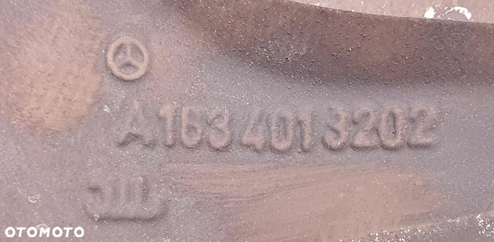 FELGA ALUMINIOWA 17 5x112 8J ET52 MERCEDES ML W163 - 7