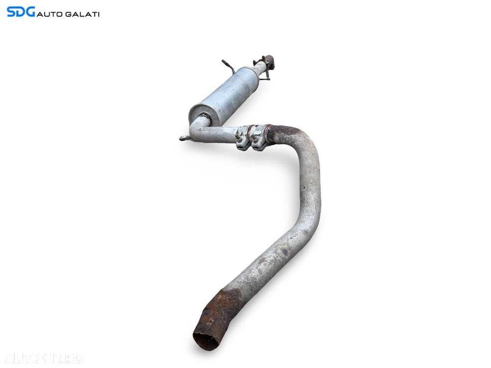 Evacuare Toba Tobe Teava Esapament Intermediara Skoda Fabia 1 1.4 Benzina 2000 - 2007 Cod 910013703166 [LC3441] - 5