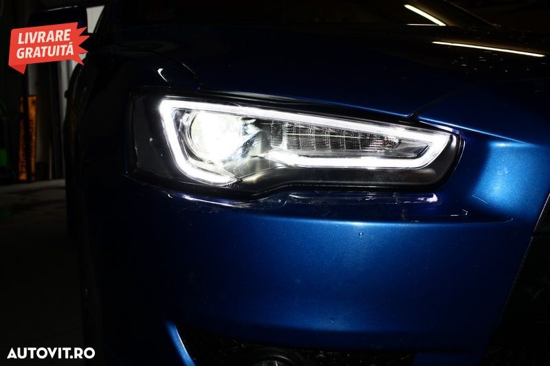 Faruri LED DRL Mitsubishi Lancer (2007-2017) Dual Projector Semnal Secvential Dina- livrare gratuita - 10