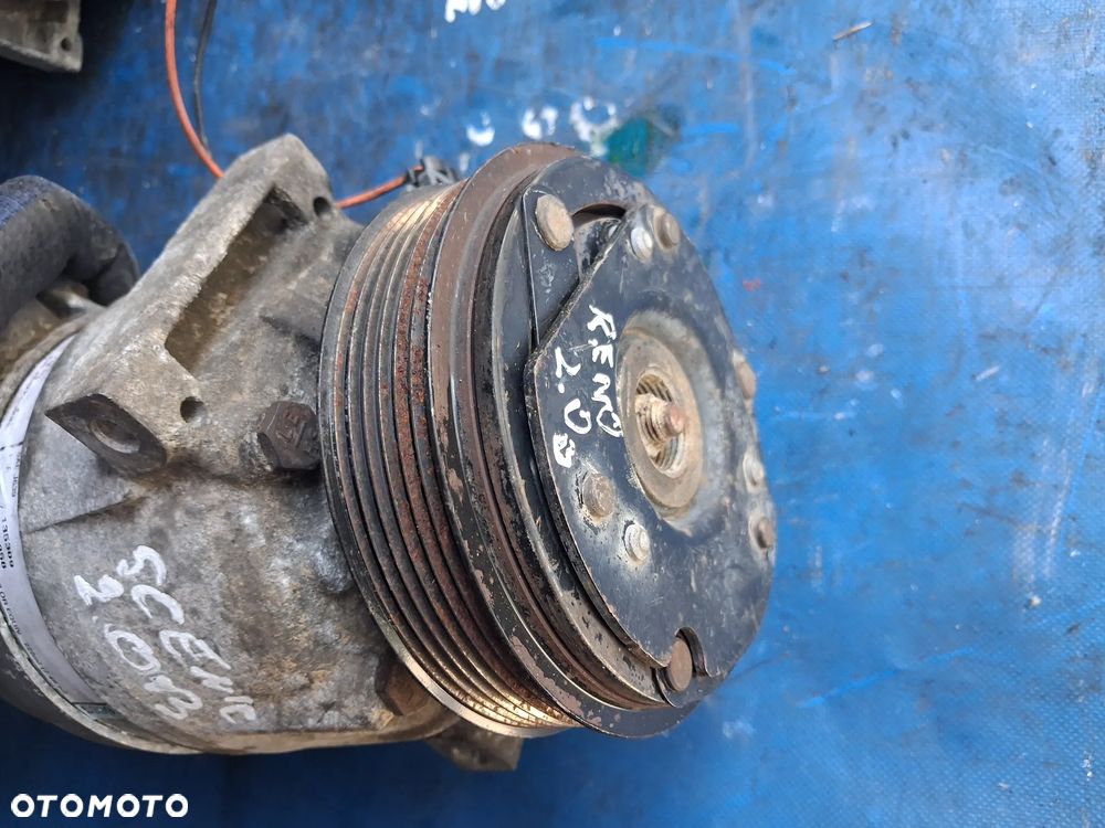 Sprężarka pompa kompresor klimatyzacji Renault Delphi 8200021822 LAGUNA II 01-07r. 1.8 16V 1.9 DCI 2.0 16V 2.0 16V TURBO 2.0 DCI 2.2 DCI  VEL SATIS 02-09r. 2.0 16V TURBO 2.0 DCI 2.2 DCI  ESPACE IV 02-12r. 1.9 DCI 2.0 16V 2.0 16V TURBO 2.0 DCI 2.2 DCI - 10