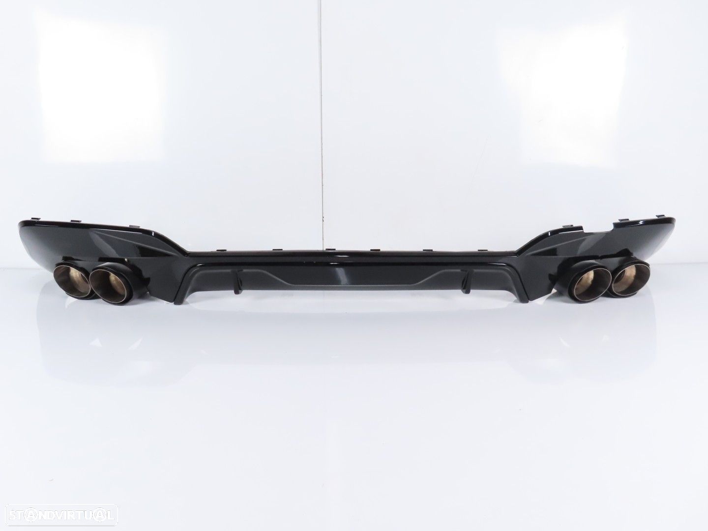 Difusor M Performance com Ponteiras Look Carbono Trás Novo BMW 3 (G20)/BMW 3 Tou... - 1