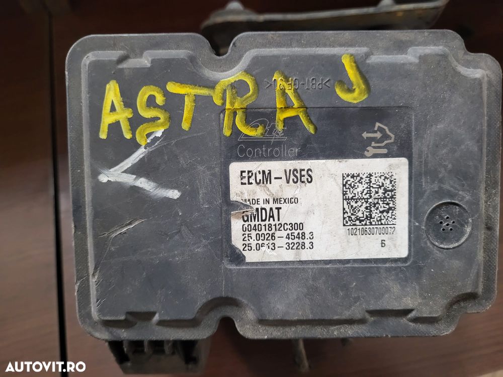 Pompa ABS Opel Astra J 2.0 cdti A20DTH 2012 - 1