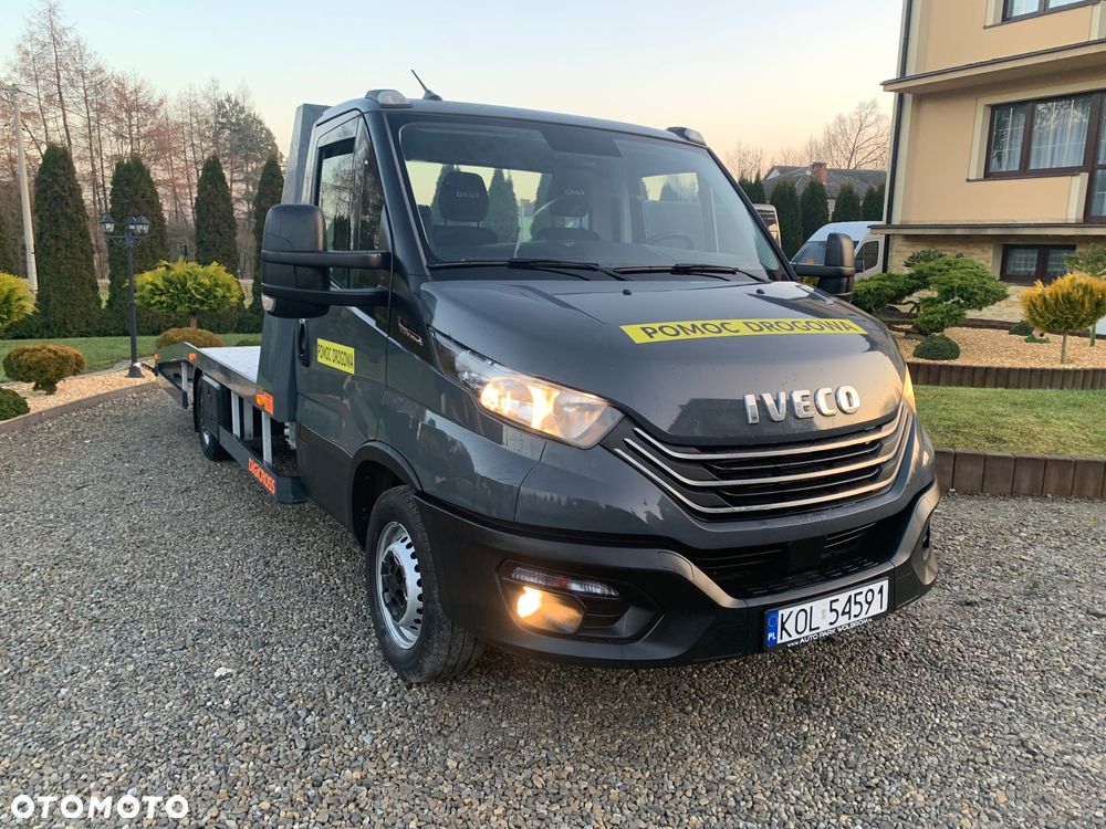 Iveco Daily 35S18 Pneumatyka Hi-MATIC Laweta / Autolaweta Pomoc drogowa Kamera cofania - 4