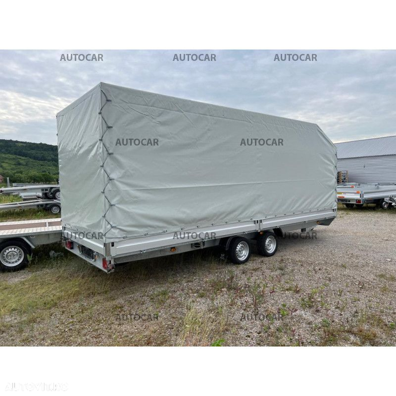 Autocar Platforma auto Autocar cu Prelata 6m - 2