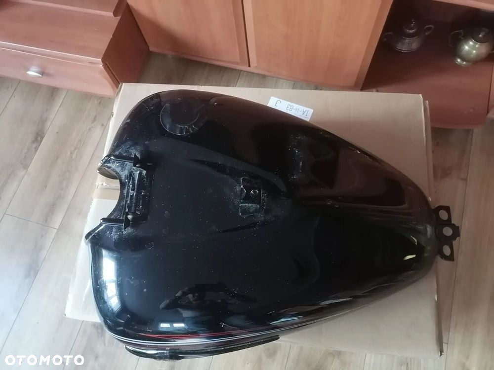 EU Zbiornik Bak Kawasaki VN 900 Vulcan Silvertail CZARNY LUB POMARAŃCZOWY - 6