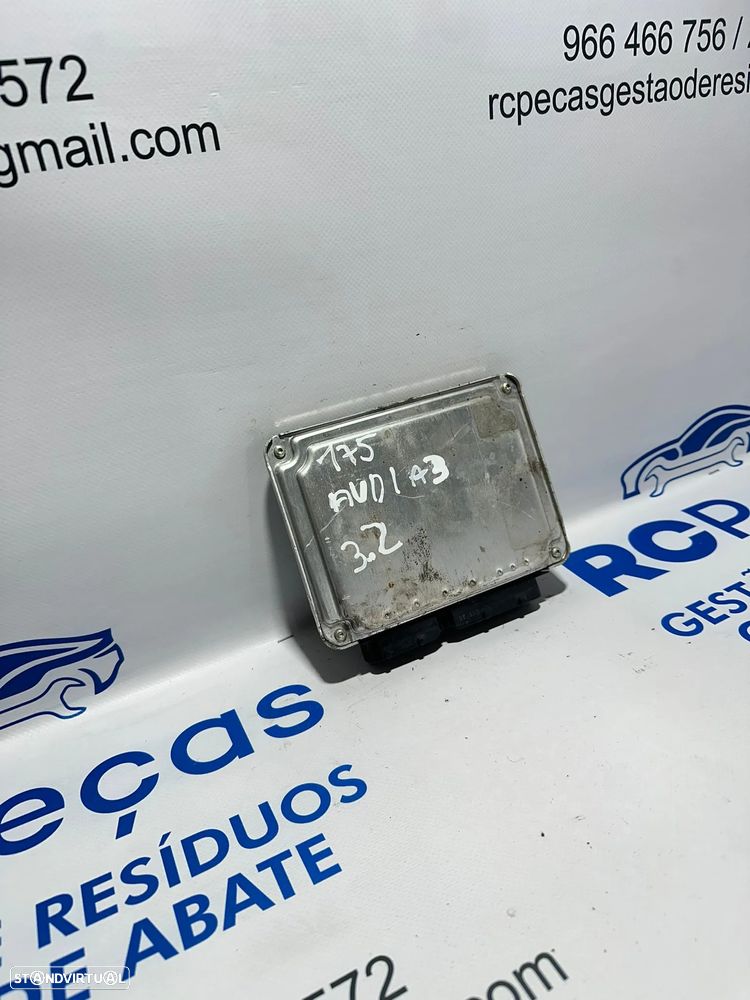 .Centralina Motor Bosch VW VAG Audi A3 8P 3.2 V6 ME7.1.1 022906032CB 0261208088 2004 - 2008 - 5