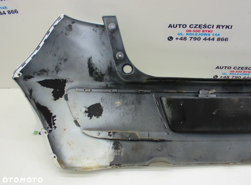 Mitsubishi Colt CZ3 VI 6 Zderzak tył Biały - 6