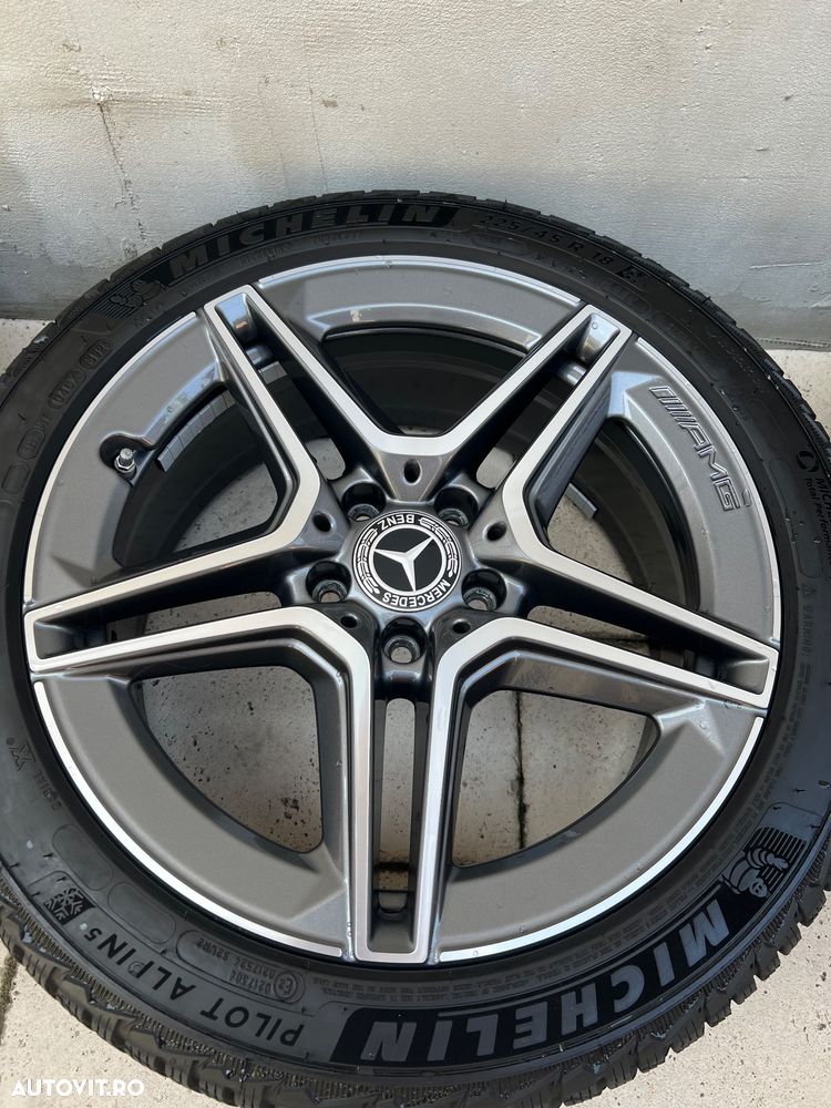Jante/roti originale Mercedes AMG 18” cu senzori - 5