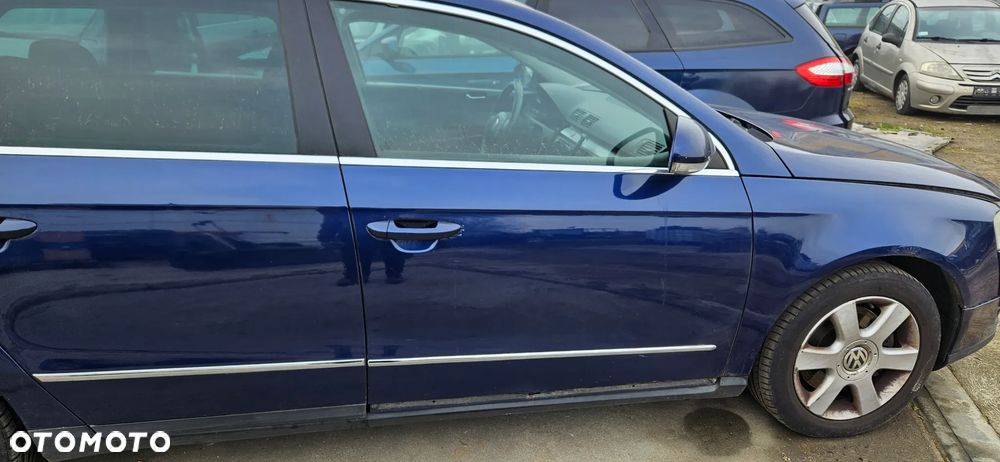 Drzwi lewe prawe przednie przód VW Passat B6 kombi 2009r LD5Q - 3