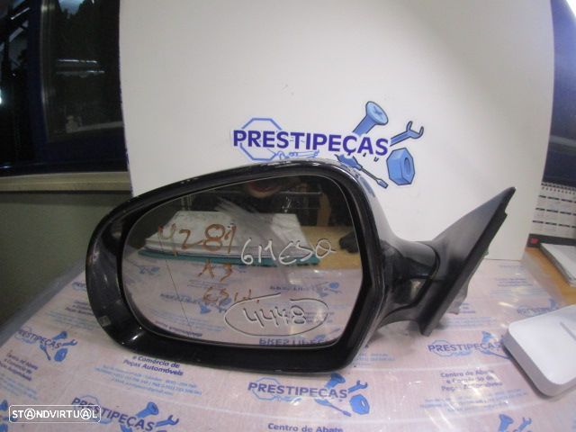Espelho Esp4448 AUDI A3 2009 2.0TDI 170CV 5P PRETO ESQ ELETRICO COM PISCA 6 PINOS - 1