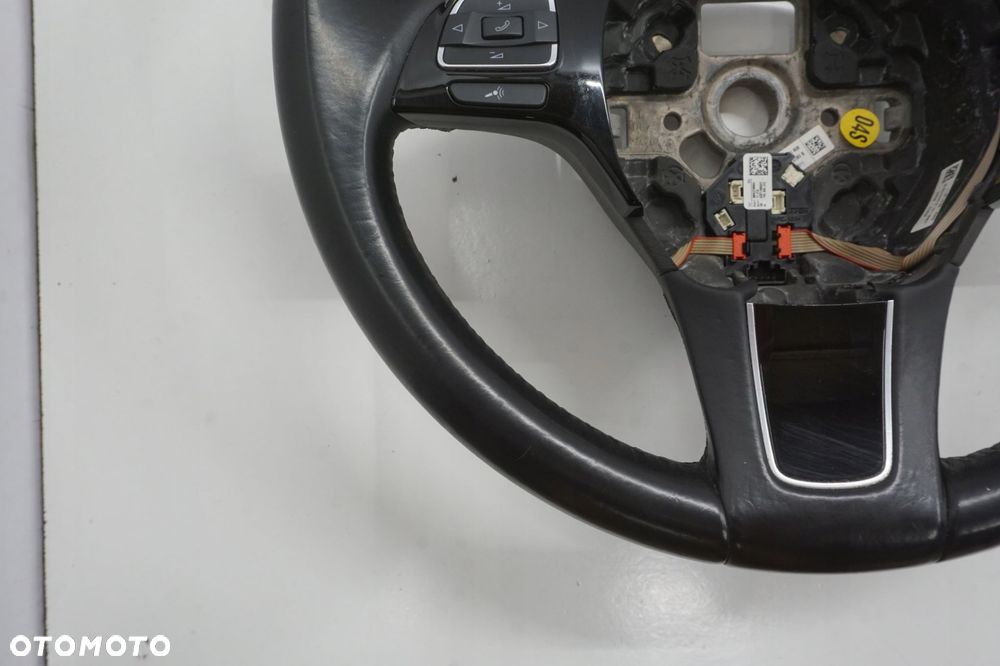 VW TOUAREG 7P 11R KIEROWNICA SKÓRA MULTIFUNKCJA 7P6419091 NGB - 4