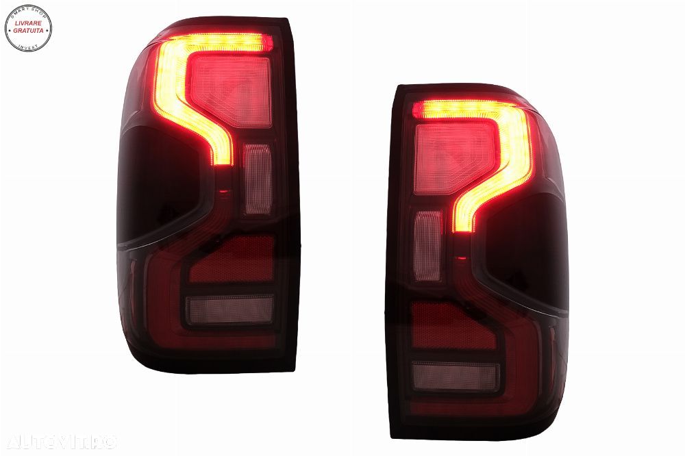 Stopuri LED Ford Ranger T6.2 (2022-up) cu Pornire cu Afisaj Dinamic- livrare gratuita - 4
