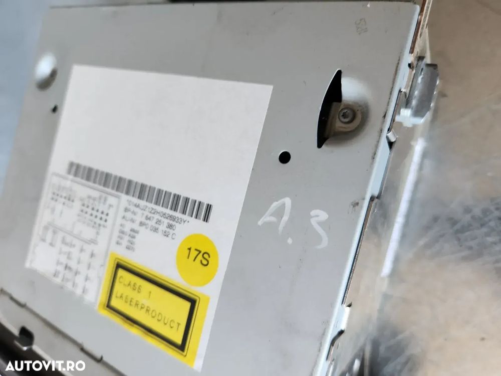 Radio Cd Player Chorus Audi A3 8P Cod 8PC - 7