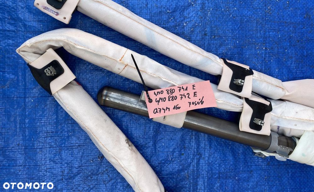 AUDI Q7 4M / 7 osób / KURTYNA KURTYNY PRAWA LEWA / ORYGINAŁ - 2