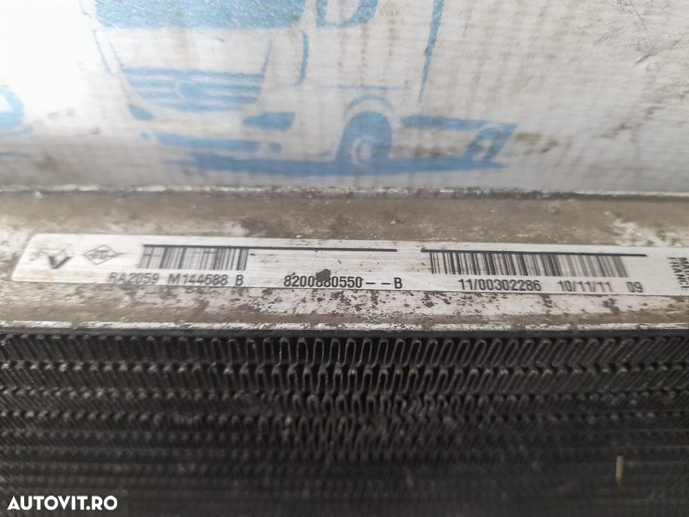 Radiator apa 8200880550 1.5 dci K9K898 Dacia Duster 1 [2010 - 2013] 1 - 3