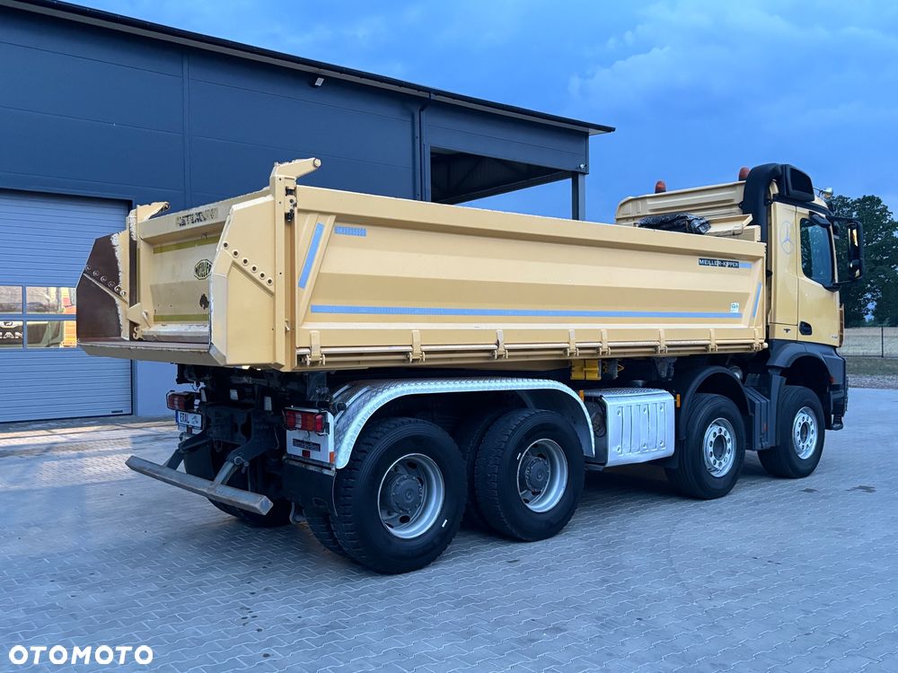 Mercedes-Benz Arocs 4148 Hydroburta Meiller Kipper 8x4 idealny stan - 10