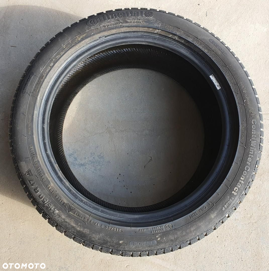 OPONA CONTINENTAL CONTI WINTER CONTACT TS830P 215/50/R17 5MM 1SZT - 2