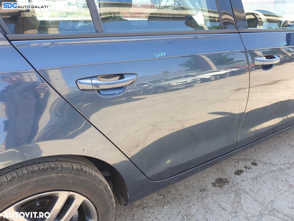 Usa Usi Portiera Portiere Dreapta Spate Volkswagen Golf 6 Hatchback 2008 - 2014 Culoare LC5F - 1